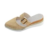 Donne Scarpe Donna Tacco Pendenza Sandalo Pantofole Estate Nuovo Broadband Femminile Cento Sandali & Slides, bianco, 39 EU