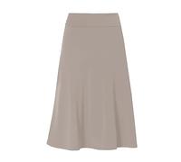 Donne Slim Ufficio Vita Alta Midi Gonne 'S Estate Tinta unita Gonna Business Casual Gonna A Line Gonne Lunghezza al ginocchio Signore Summerskirts Taglia 16 Plus Size Boho Abbigliamento, Beige, L