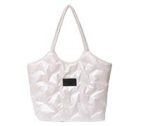 Donne Solid Puffer Borse Fashion Stucco trapunte trapunte versatile in borse tote borse invernali di grande capacità