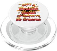 Donne Solo Una Hottie Houston Che Vuole Essere Qualcuno H-Town PopSockets PopGrip per MagSafe