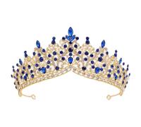 Donne Sposa Di Lusso Corona Reale Regina Corone Strass Moda Design Accessori 1614