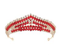 Donne Sposa Di Lusso Corona Reale Regina Corone Strass Moda Design Accessori 1621