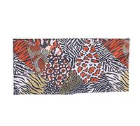 Donne Stampato Stampato sport a fascia yoga che gestisce un per capelli elastici atto a donne e ragazze sportive all'aperto (Stampa leopardo)