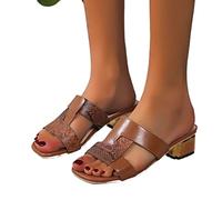 Donne Summer Slipper Men Scarpe Ladie Slide Flip Flop Sandals Slifori da Spiaggia for Esterni Adatti for Camminare, Spiaggia, Festa, Viaggi (Color : D, Size : 41 EU)