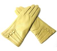 Donne Super Soft Premium di Qualità Vera Pelle Guanti Completamente Foderato