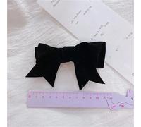 Donne Tinta unita Big Hairpins Barrette Bow Hair Clip Tre Strati Raso Hairgrip Accessori