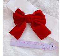 Donne Tinta unita Big Hairpins Barrette Bow Hair Clip Tre Strati Raso Hairgrip Accessori