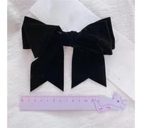 Donne Tinta unita Big Hairpins Barrette Bow Hair Clip Tre Strati Raso Hairgrip Accessori