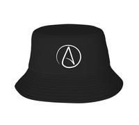 Donne Uomo Cappello da Sole Ateismo Credenza Religione Morire Cappello da Pescatore Protezione Solare Secchio Cappelli Traspirante Cappelli di Benna per Spiaggia Campeggio All'Aperto