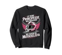Donne Vere Principesse della Moto Felpa