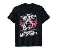 Donne Vere Principesse della Moto Maglietta
