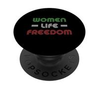 DONNE, VITA, LIBERTÀ Solidarietà Movimento Donna Iran Meme PopSockets PopGrip Adesivo