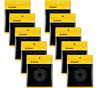 Donner Das-20L Phosphor Bronze - Corde per chitarra acustica, per principianti, 11-50, 10 pz