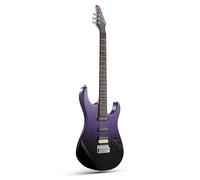 Donner DMT-66 39 Inch Guitarra Eléctrica de Tamaño Completo para Principiantes, Kit de Guitarra Eléctrica con Funda Nero Violaceo