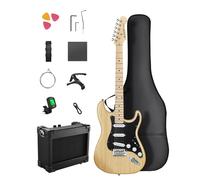 Donner DST-80 Chitarra Elettrica Pickup SSS Veneer + Amp e Accessori Inclusi