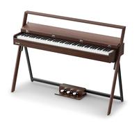 Donner OURA R300 Pianoforte Digitale 88 Tasti Pesati per Avanzati, Pianoforte da Casa con Tastiera Standard a Martelli Graduali, Bluetooth, LOCAL OFF, 2*15W, Mezza Pedale, Polifonia 256, Colore Legno