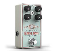 Pedale overdrive per chitarra Donner, pedale overdrive Dumbal Drive, Overdrive in stile Dumble con effetto, puro analogico True Bypass