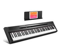 Donner Pianoforte Digitale 88 Tasti Pesati Piano con Pedale, Sorgente Audio Premium, Compatto Pianola Tastiera Elettrico per Principianti, DEP-10