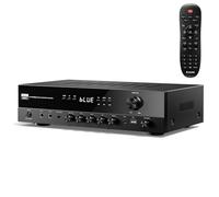 Donner Ricevitori Stereo, Amplificatore Audio a 5.1 Canali con Bluetooth 5.3, Ottico/Coassiale, USB, FM, 2 Ingressi Microfono, ECO, RCA, per Altoparlanti Domestici, Karaoke, Cinema, MAMP4