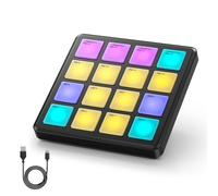Donner STARRYPAD MINI Controlli Drum Machine Portatile con 16 Pad e USB-MIDI