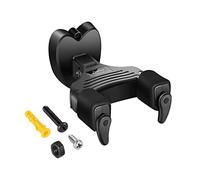 Donner Supporto di Chitarra da Muro, Gancio Porta Chitarra Muro per Basso, Appendi Chitarra da Muro con Blocco Automatico per Ukulele/Violino/Mandolino, Nero (1 pezzi)