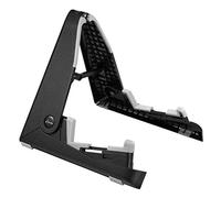 Donner Supporto per Chitarra Pieghevole, Porta Chitarra da Terra Leggero di Doppia Piegatura per Basso, Mandolino, Banjo, Chitarra Acustica, Elettrica e Classica con Cuscinetti in Silicone (DS-2)