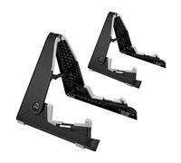 Donner Supporto per Chitarra Pieghevole, Porta Chitarra da Terra Leggero di Doppia Piegatura per Basso, Mandolino, Banjo, Chitarra Acustica, Elettrica con Cuscinetti in Silicone, 2 Pezzi (DS-2)