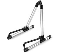 Donner DS-1 Supporto di Chitarra Porta Chitarra per chitarra acustica, elettrica e classica, mandolino, basso, argento
