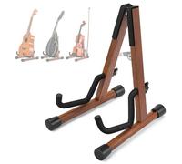 Donner Supporto per Ukulele in Legno, Supporto per Chitarra, per Violino, Chitarra Hush, Mandolino, Ukulele, Banjo, Pieghevole A Frame Stand Supporto per Strumenti Musicali