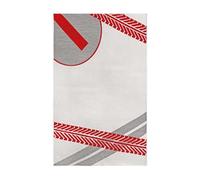 Donne's Home Tappeto per Bambini Racing 115x180 cm, Tema Auto da Corsa, Double Face, Traspirante e Lavabile in Lavatrice, Ideale per Cameretta e Sala Giochi