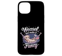 Donnola Ma Make It Fancy Ferret Rilassante Custodia per iPhone 15 Plus