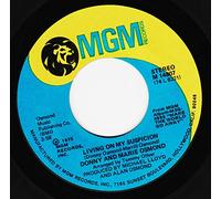 DONNY AND MARIE OSMOND - make the world go away 45 rpm single