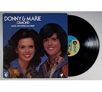 DONNY & MARIE OSMOND - make the world go away LP