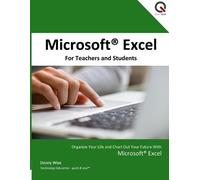 Donny Wise Microsoft Excel for Teachers and Students (Tascabile)