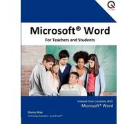 Donny Wise Microsoft Word for Teachers and Students (Tascabile)