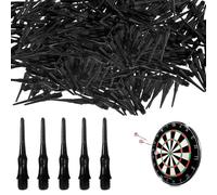DONOONIS 200 Pezzi Punte per Freccette in Plastica Punte di Ricambio Punte Morbide per Freccette, Punte per Freccette, Punte per Freccette, Punte di Ricambio Morbide per Freccette