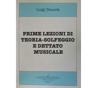 DONORA' - Prime lezioni di teoria-solfeggio e dettato musicale