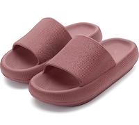 Donpapa Ciabatte Casa Donna Estive Pantofole Nuvola Uomo Originali Piscina Slides Gomma Cuscino Doccia Sandali Antiscivolo Scarpe da casa YZ Blush 42-43