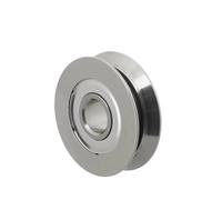 DONQOKLRP 5 Pezzi in Acciaio Inossidabile 440 con Cuscinetto in Miniatura, puleggia scanalata VU H Tipo SZV2-10 SZU3-12 4-12 3-4-14 6-16 SZH3-11, Macchina avvolgitrice(Szu6-16 6x16x4)