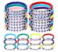 DONQTWAY Bracciali Calcio, One Size, Argilla polimerica, Non pietra preziosa
