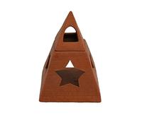 DONREGALOWEB Essenziatore a forma di piramide di Terracotta di colore marrone
