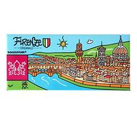 DONSOUVENIR Magnete Firenze. Modello: Fiume Arno. CALAMITA da FRIGO