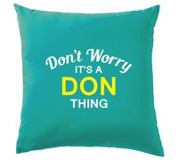 Don'T Ansia It's A Don Cosa Cuscino Cognome Personalizzato Nome Famiglia Cover