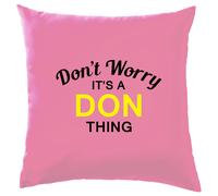 Don'T Ansia It's A Don Cosa Cuscino Cognome Personalizzato Nome Famiglia Cover