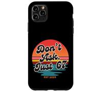 Don't Ask Just 67 Funny Six Seven Meme Retro Design Custodia per iPhone 11 Pro Max
