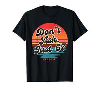 Don't Ask Just 67 Funny Six Seven Meme Retro Design Maglietta