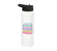 Don't Ask Me What I'm Reading Bookish Smutt Reader Funny Stainless Steel Insulated Water Bottle