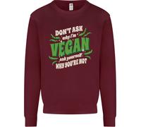 Don'T Ask Why IN per Vegani Bambini Felpa Maglione