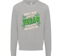 Don'T Ask Why IN per Vegani Bambini Felpa Maglione