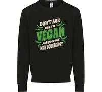 Don'T Ask Why IN per Vegani Bambini Felpa Maglione